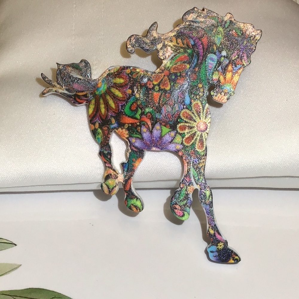 Horse Brooch